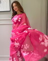 SV Tamannah A Handprint Designer Party Wear Sarees Wholesale Shop In Surat 